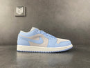 Jordan 1 Low Football Grey Aluminum (W) - DRIP DOS ARTISTAS 