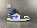 Jordan 1 Mid White Black Racer Blue - DRIP DOS ARTISTAS 