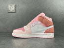 Air Jordan 1 Mid Digital Pink - DRIP DOS ARTISTAS 