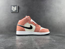 Air Jordan 1 Mid SE Orange Suede (GS) - DRIP DOS ARTISTAS 