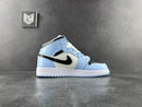 Air Jordan 1 Mid Ice Blue (2022) (GS) - DRIP DOS ARTISTAS 