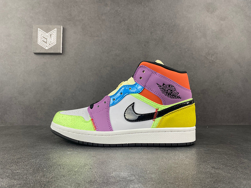 Jordan 1 Mid SE Multi-Color - DRIP DOS ARTISTAS 