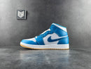 Air Jordan 1 Mid Aquatone - DRIP DOS ARTISTAS 