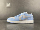 Jordan 1 Low Football Grey Aluminum (W) - DRIP DOS ARTISTAS 