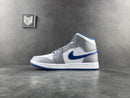 Air Jordan 1 Mid True Blue - DRIP DOS ARTISTAS 