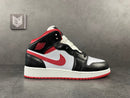 Air Jordan 1 Mid Gym Red Black White - DRIP DOS ARTISTAS 