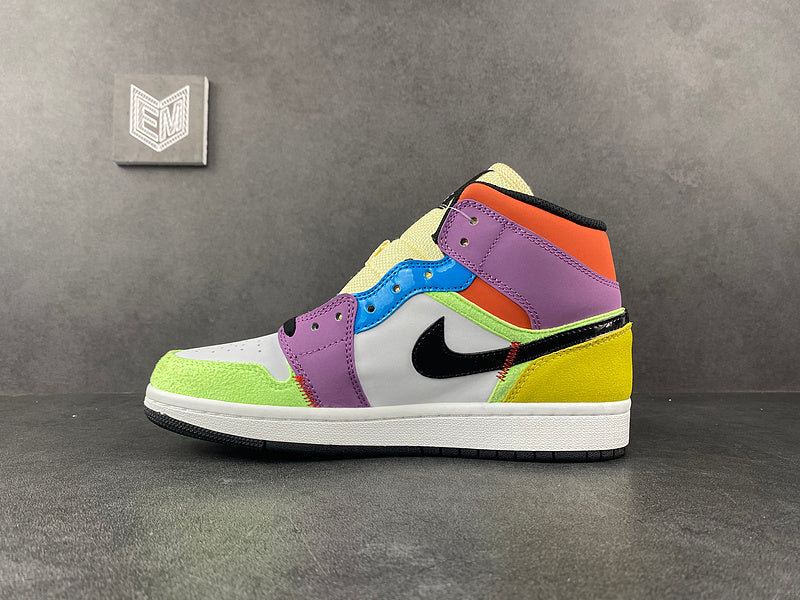 Jordan 1 Mid SE Multi-Color - DRIP DOS ARTISTAS 