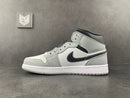 Air Jordan 1 Mid Light Smoke Grey Anthracite - DRIP DOS ARTISTAS 