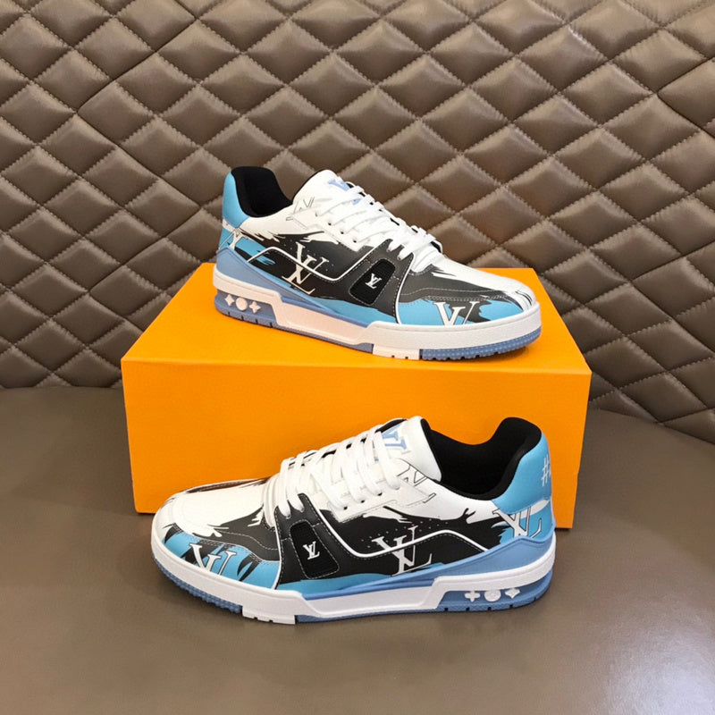 '- louis vuitton trainer - pronta entrega sem box - DRIP DOS ARTISTAS 