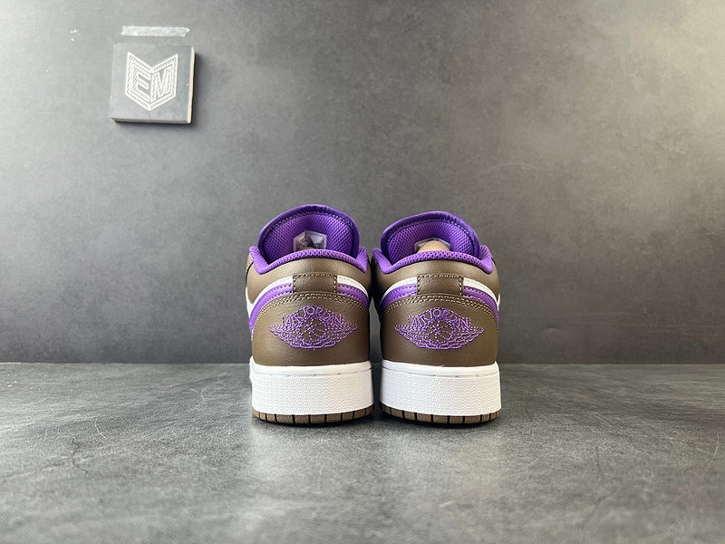 Jordan 1 Low Purple Mocha - DRIP DOS ARTISTAS 