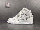Air Jordan 1 Mid Iridescent Reflective White - DRIP DOS ARTISTAS 