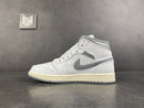 Air Jordan 1 Mid Neutral Grey - DRIP DOS ARTISTAS 