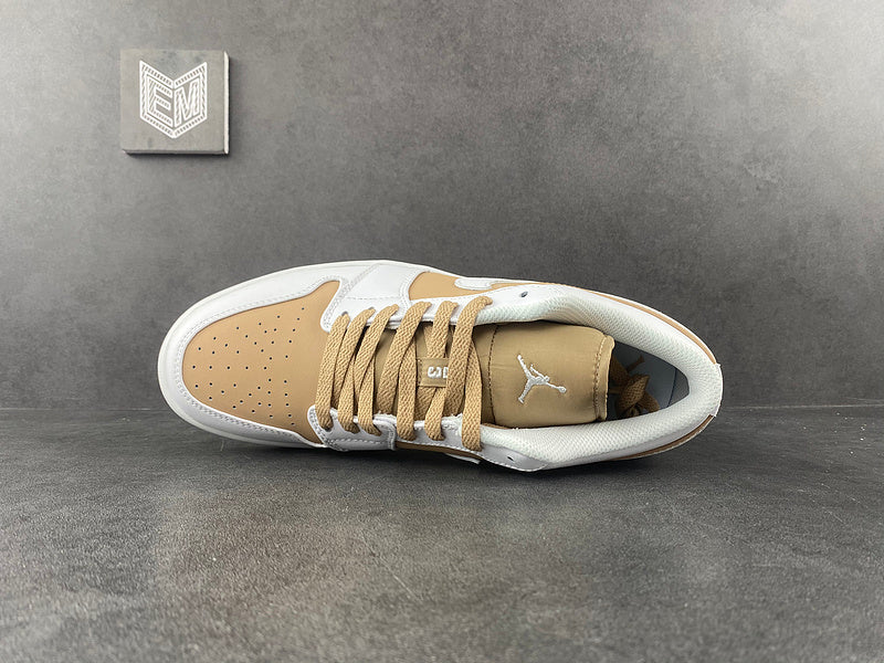 Jordan 1 Low Hemp White - DRIP DOS ARTISTAS 