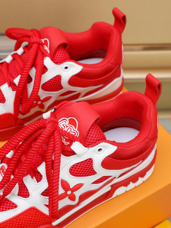 '- louis vuitton skate red - pronta entrega sem box - DRIP DOS ARTISTAS 