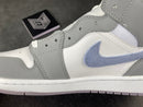 Jordan 1 Mid Wolf Grey Aluminum - DRIP DOS ARTISTAS 