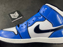 Jordan 1 Mid Signal Blue - DRIP DOS ARTISTAS 