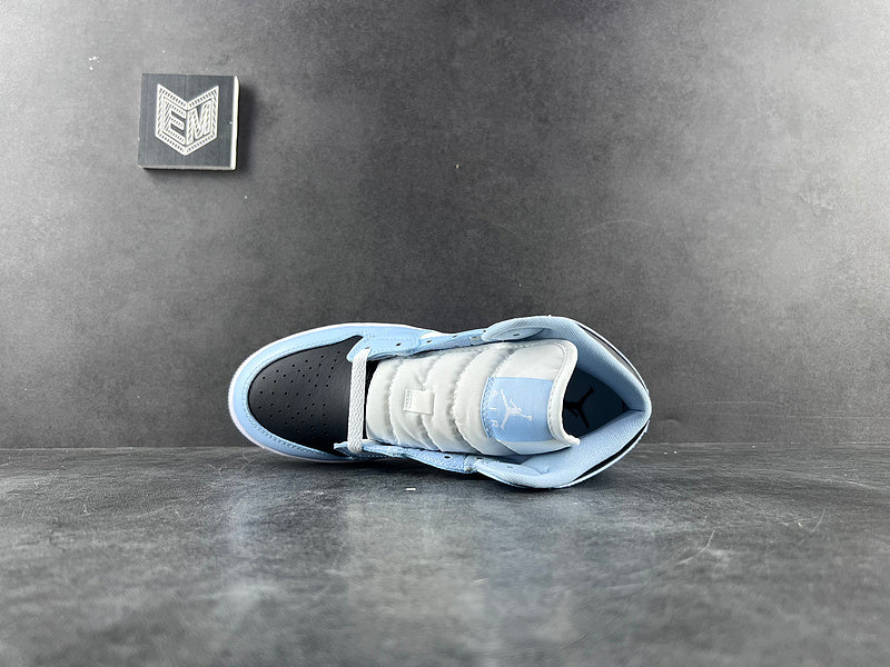 Air Jordan 1 Mid Ice Blue (2022) (GS) - DRIP DOS ARTISTAS 