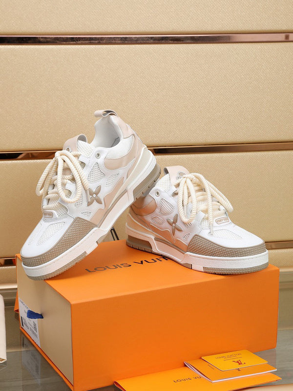 '- louis vuitton skate bege - pronta entrega sem box - DRIP DOS ARTISTAS 