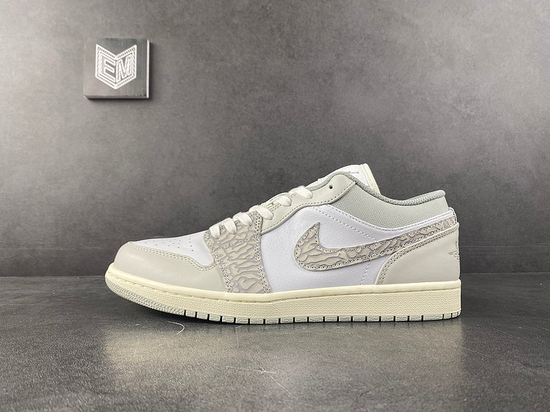 Jordan 1 Low PRM Smoke Grey Elephant - DRIP DOS ARTISTAS 