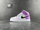 Air Jordan 1 Mid Barely Grape (GS) - DRIP DOS ARTISTAS 