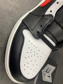 Air Jordan 1 Mid Black Chile Red White - DRIP DOS ARTISTAS 