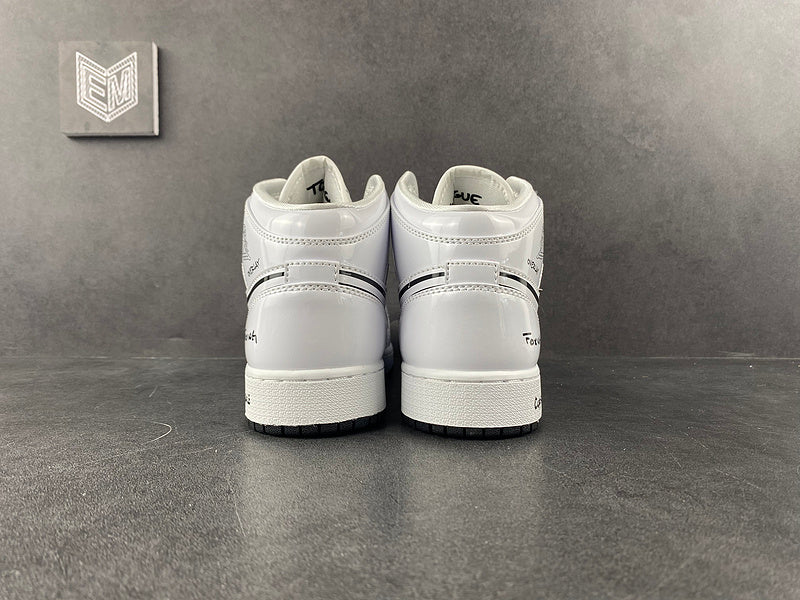 Jordan 1 Mid Schematic (GS) - DRIP DOS ARTISTAS 