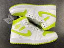 Jordan 1 Mid White Lime (W) - DRIP DOS ARTISTAS 