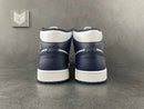 Jordan 1 Mid White Metallic Gold Obsidian - DRIP DOS ARTISTAS 
