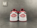 Jordan 1 Low White University Red Black - DRIP DOS ARTISTAS 