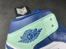 Jordan 1 Mid Mystic Navy Mint Foam - DRIP DOS ARTISTAS 