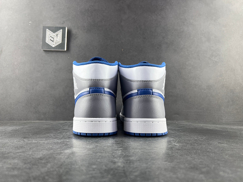 Air Jordan 1 Mid True Blue - DRIP DOS ARTISTAS 