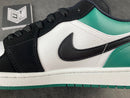 Jordan 1 Low White Black Mystic Green - DRIP DOS ARTISTAS 