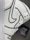 Air Jordan 1 Mid Iridescent Reflective White - DRIP DOS ARTISTAS 