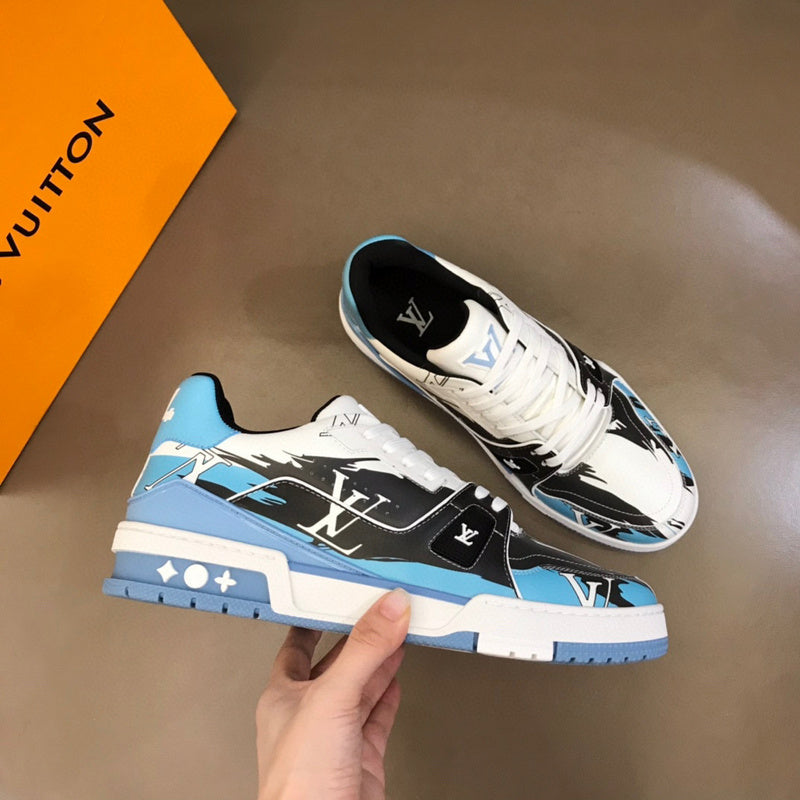 '- louis vuitton trainer - pronta entrega sem box - DRIP DOS ARTISTAS 
