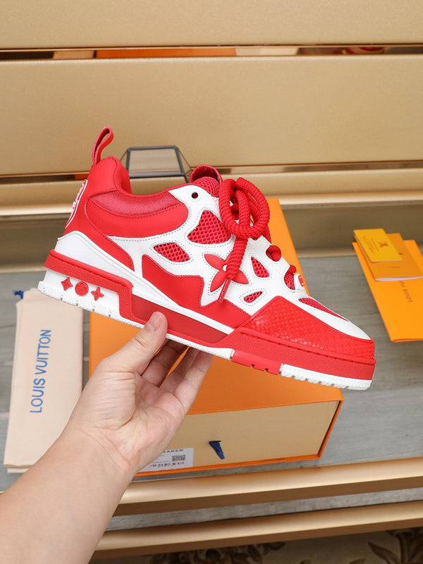 '- louis vuitton skate red - pronta entrega sem box - DRIP DOS ARTISTAS 
