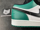Jordan 1 Low White Black Mystic Green - DRIP DOS ARTISTAS 