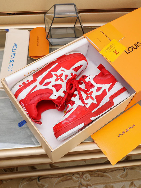 '- louis vuitton skate red - pronta entrega sem box - DRIP DOS ARTISTAS 