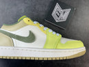 Jordan 1 Low Sail White Oil Green (Women's) - DRIP DOS ARTISTAS 