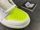 Jordan 1 Mid White Lime (W) - DRIP DOS ARTISTAS 