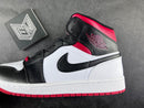 Air Jordan 1 Mid Gym Red Black Toe - DRIP DOS ARTISTAS 