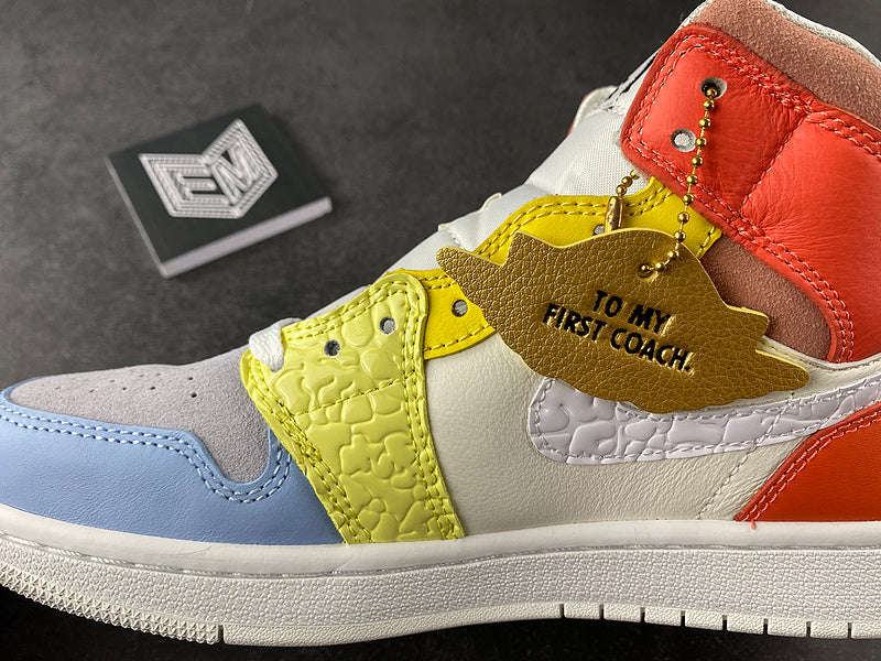 Jordan 1 Mid To My First Coach (W) - DRIP DOS ARTISTAS 