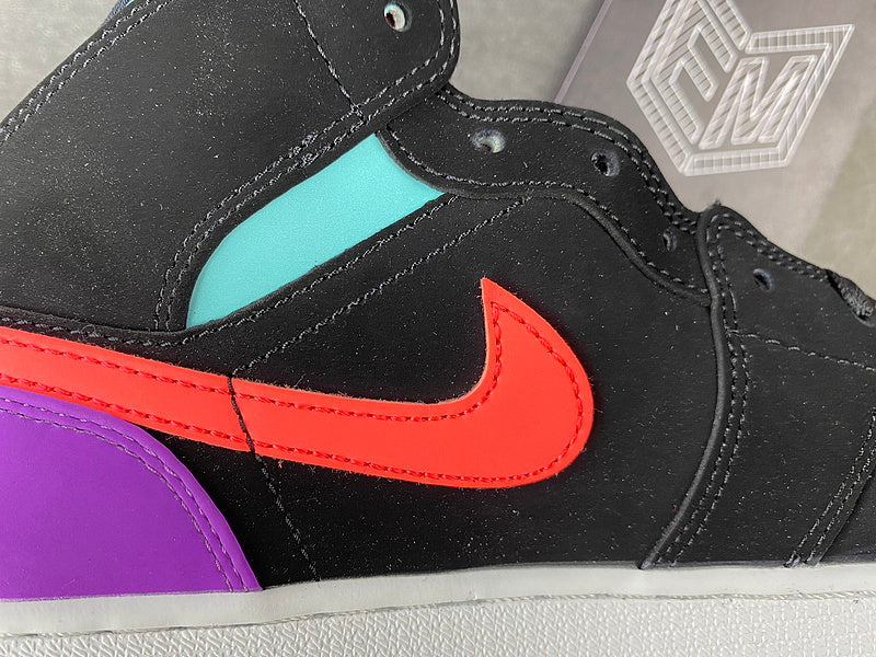 Jordan 1 Mid Multi-Color - DRIP DOS ARTISTAS 