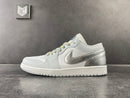 Jordan 1 Low SE Tear Away Silver - DRIP DOS ARTISTAS 