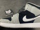 Air Jordan 1 Mid Elephant Print - DRIP DOS ARTISTAS 