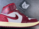 Air Jordan 1 Mid SE Tiki Leaf Team Red (Women's) - DRIP DOS ARTISTAS 