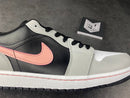 Jordan 1 Low Black Grey Pink - DRIP DOS ARTISTAS 