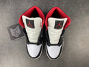 Air Jordan 1 Mid Gym Red Black White - DRIP DOS ARTISTAS 