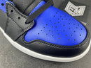 Air Jordan 1 Mid Hyper Royal Tumbled Leather - DRIP DOS ARTISTAS 