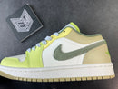 Jordan 1 Low Sail White Oil Green (Women's) - DRIP DOS ARTISTAS 