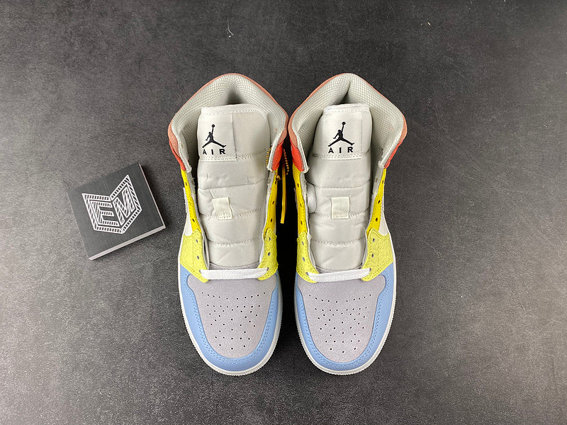 Jordan 1 Mid To My First Coach (W) - DRIP DOS ARTISTAS 